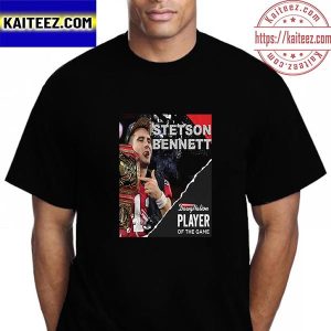 The Georgia Football Stetson Bennett Dawg Nation Player Of The Game Vintage T-Shirt