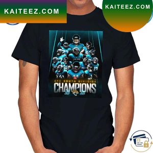 The Jacksonville Jaguars AFC South Division Champions 2022 T-Shirt