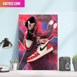 The Next Spiderman x Air Jordan 1 – Spiderman Across The Spider-verse Home Decorations Poster-Canvas