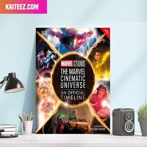 The Official Cover For Marvel Studios New MCU Timeline Canvas-Poster