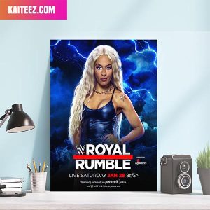 The Royal Rumble Is Almost Here WWE Superstars – Queen Zelina Vega Canvas-Poster