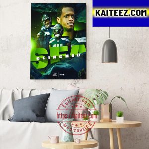 The Seattle Seahawks Are Heading To The NFL Playoffs Art Decor Poster Canvas