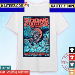 The String Cheese Incident February 28 March 1 2 2023 Belly Up Aspen CO Poster Vintage T-Shirt