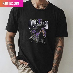 The Undertaker WWE Champion With Signature Never Summon The Dead Style T-Shirt