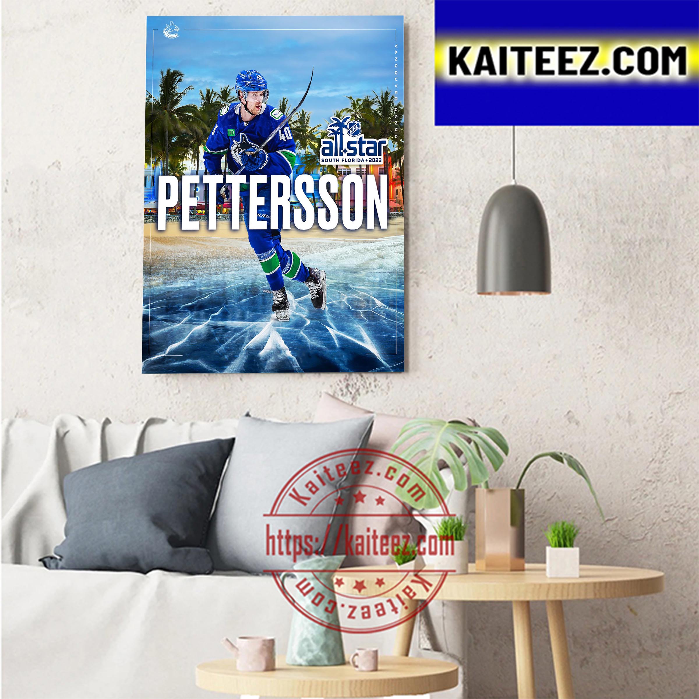 The Vancouver Canucks Elias Pettersson In The 2023 NHL All Star