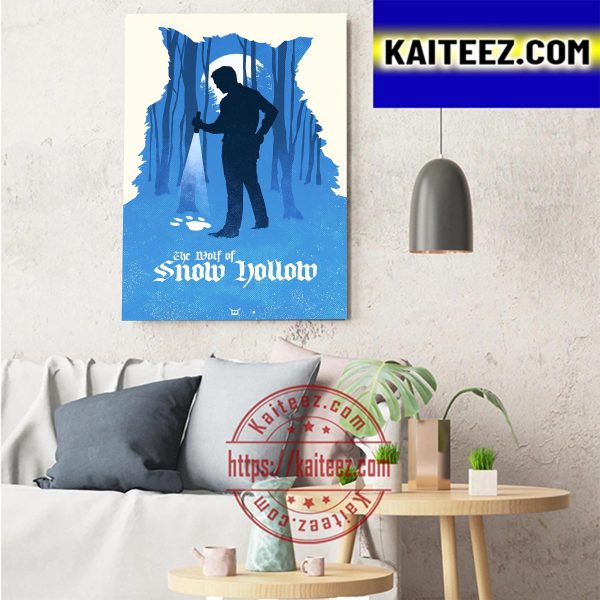 The Wolf Of Snow Hollow Art Decor Poster Canvas
