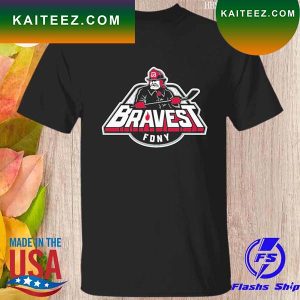 The bravest hockey jersey T-shirt