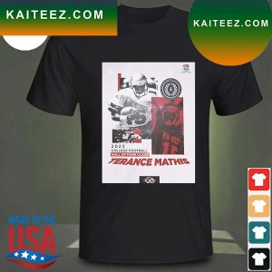 The new mexico lobos football terance mathis x 2023 college football hall of fame T-shirt