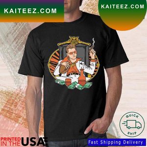 Top Cigar Smoking Joe Burrow Scarface 2023 T-Shirt