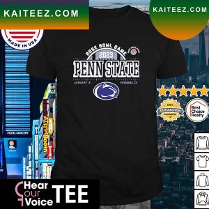 Top rose Bowl Game 2023 Penn State Nittany Lions T-shirt