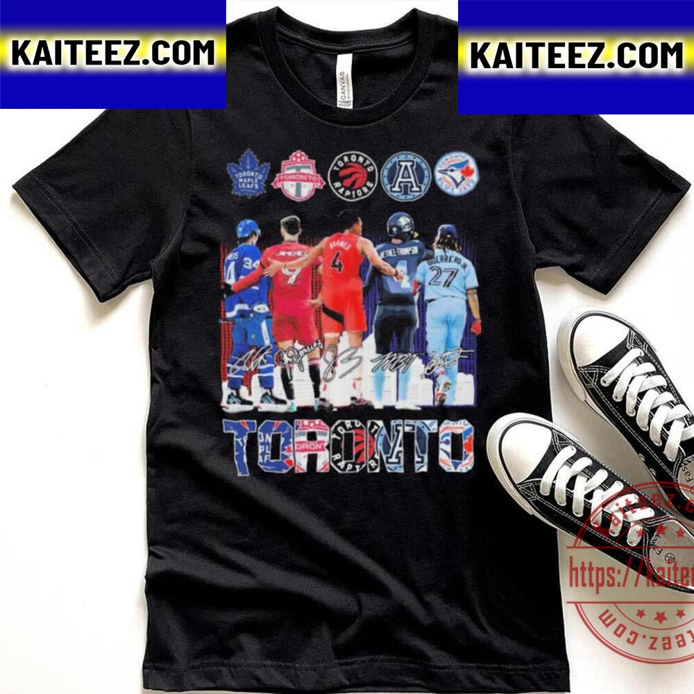 Toronto Team Sport Toronto Logo Signature Vintage T-Shirt
