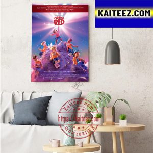 Turning Red Of Disney And Pixar All Best Award Art Decor Poster Canvas