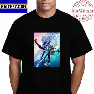 Two Worlds Collide In Marvel Studios Black Panther Wakanda Forever Vintage T-Shirt