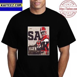 Tykee Smith Sack Georgia Football In National Championship Vintage T-Shirt