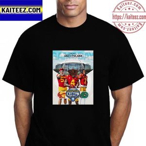 USC Trojans Vs Tulane In Goodyear Cotton Bowl Vintage T-Shirt