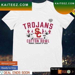 USC Trojans goodyear cotton bowl 2023 T-shirt