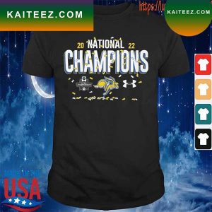 Under Armour South Dakota State Jackrabbits Champion 2022 FCS Football National Champions T-shirt