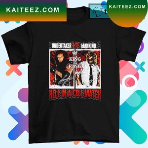 Undertaker Vs. Mankind king of the ring 98 hell in a cell match T-shirt