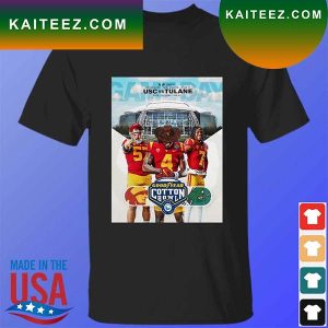 USC Trojans vs tulane in goodyear cotton bowl T-shirt