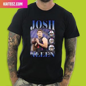 Vintage Bootleg Josh Allen – Buffalo Bills Fashion T-Shirt