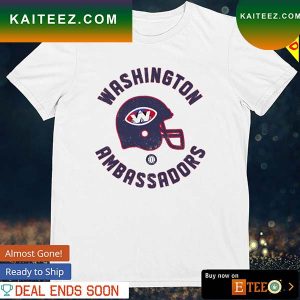 Washington Ambassadors world football league T-shirt