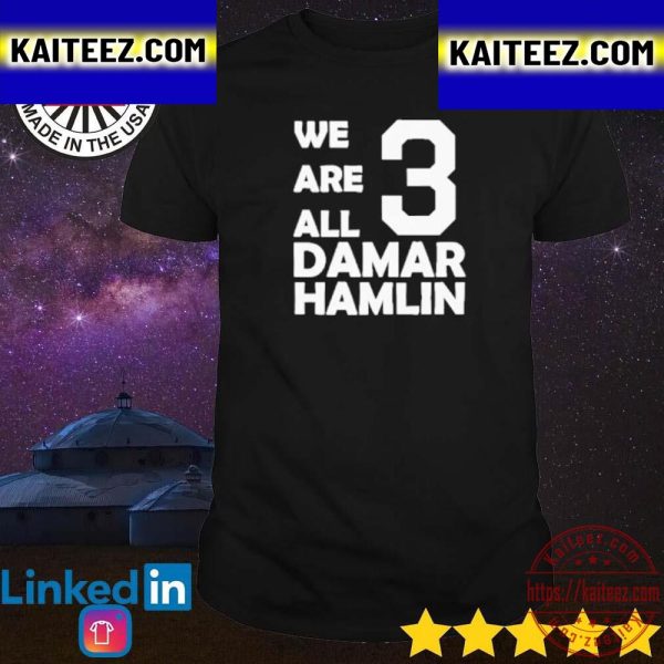 We Are All 3 Damar Hamlin Vintage T-Shirt