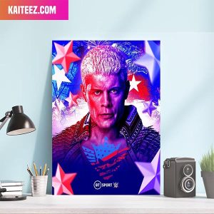Welcome Back Cody Rhodes And We Will See You At The Royal Rumble WWE RAW Home Decor Canvas-Poster