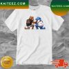 Who Dey Mascot And Billy Buffalo Mascot Pray For Damar Hamlin T-shirt