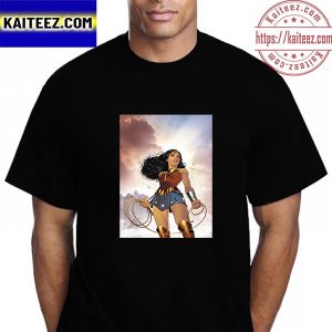 Wonder Woman Fan Art Poster Movie Vintage T-Shirt