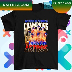 World series champions Houston Astros trophy T-shirt
