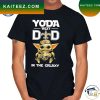 Yoda Best Dad In The Galaxy Green Bay Packers Football NFL T-Shirt