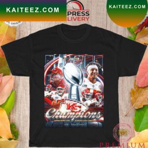 1970 2020 2023 Kansas City Chiefs Champions Super Bowl LVII T-shirt