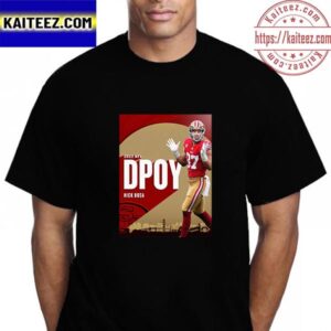 2022 NFL Defensive Player Of The Year Is Nick Bosa Vintage T-Shirt