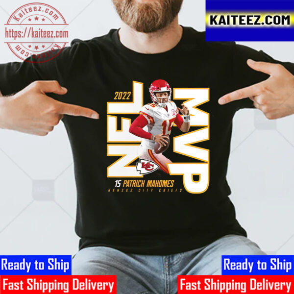 2022 NFL MVP 15 Patrick Mahomes Of Kansas City Chiefs Vintage T-Shirt