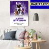 2022 NFL Offensive Rookie Of The Year Is Garrett Wilson Art Decor Poster Canvas