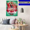 2023 EFL Carabao Cup Manchester United Are The Champions Art Decor Poster Canvas