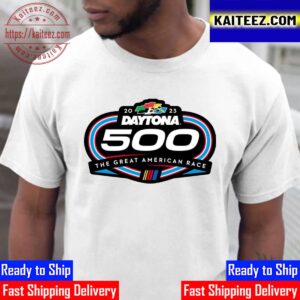 2023 Daytona 500 The Great American Race Poster Vintage T-Shirt