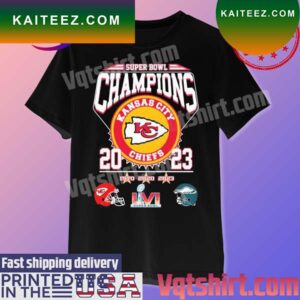 2023 Super Bowl Champions Kansas City Chiefs 1970 2020 2023 Chiefs vs Eagles T-shirt