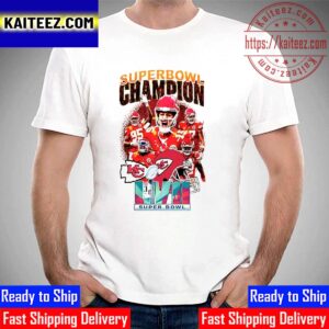 2023 Super Bowl LVII Champions Are Kansas City Chiefs Champions Vintage T-Shirt