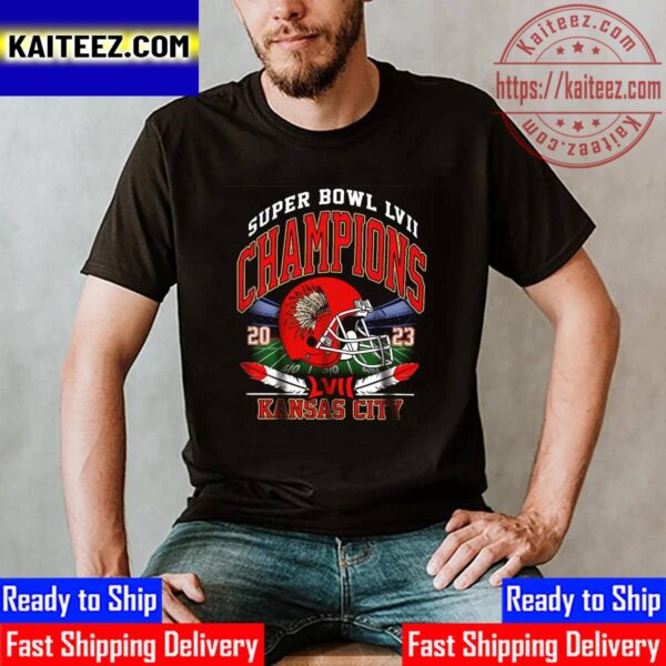 2023 Super Bowl LVII Kansas City Chiefs Champions Vintage T-Shirt