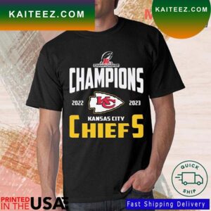 AFC Champions 2022-2023 Kansas City Chiefs T-shirt