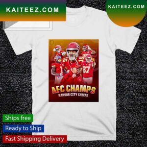 AFC Champs Kansas City Chiefs T-shirt