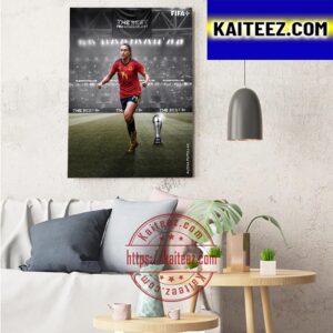 Alexia Putellas Winner The Best FIFA Womens Player 2022 Art Decor Poster Canvas