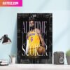 A Wonderful Night Of LeBron James With 38K Points Congratulations Scoring King Decorations Canvas-Poster