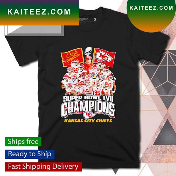 Andy Reid Chiefs Kingdom Super Bowl LVII Champions Kansas City Chiefs T ...