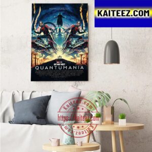 Ant Man And The Wasp Quantumania Movie Poster Art By Fan Art Decor Poster Canvas