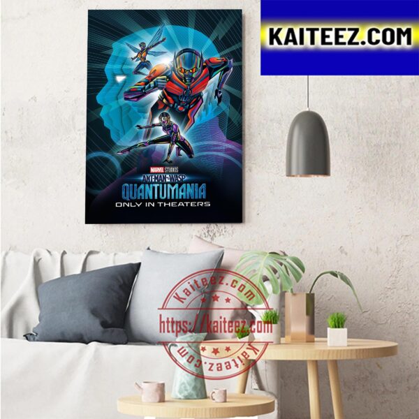 Ant Man And The Wasp Quantumania Of RealD 3D Artwork For Of Marvel Studios Art Decor Poster Canvas