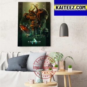 Aquaman And The Lost Kingdom Of DC Comics Poster By Fan Art Decor Poster Canvas