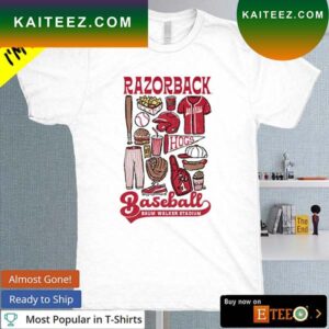 Arkansas Baseball baum walker stadium T-shirt