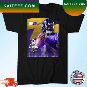 Baltimore Ravens QB Tyler Huntley NFL Pro Bowl Games Signature T-Shirt
